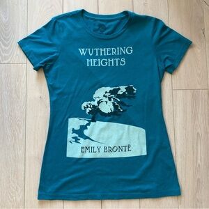 Wuthering Heights T-Shirt in Emerald Green Emily Brontë